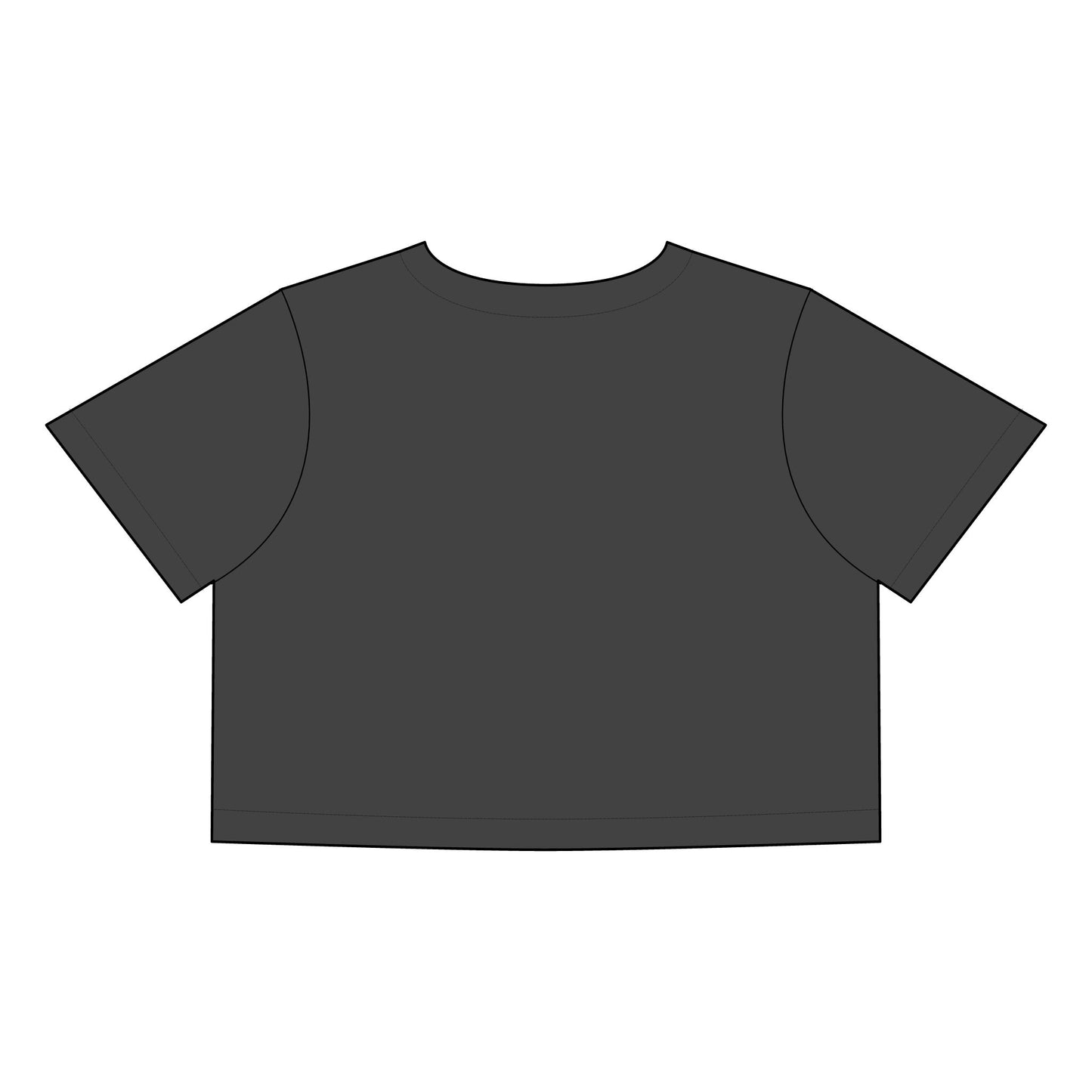 Witches Don't Age Heavy Faded Crop