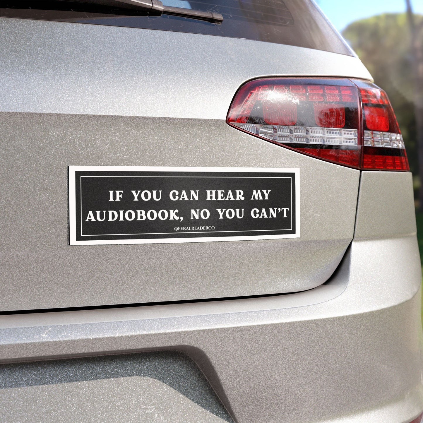Audiobook Car Magnet