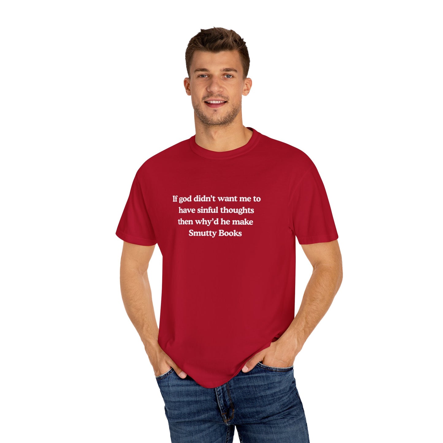 Smutty Books Comfort Colors Tee