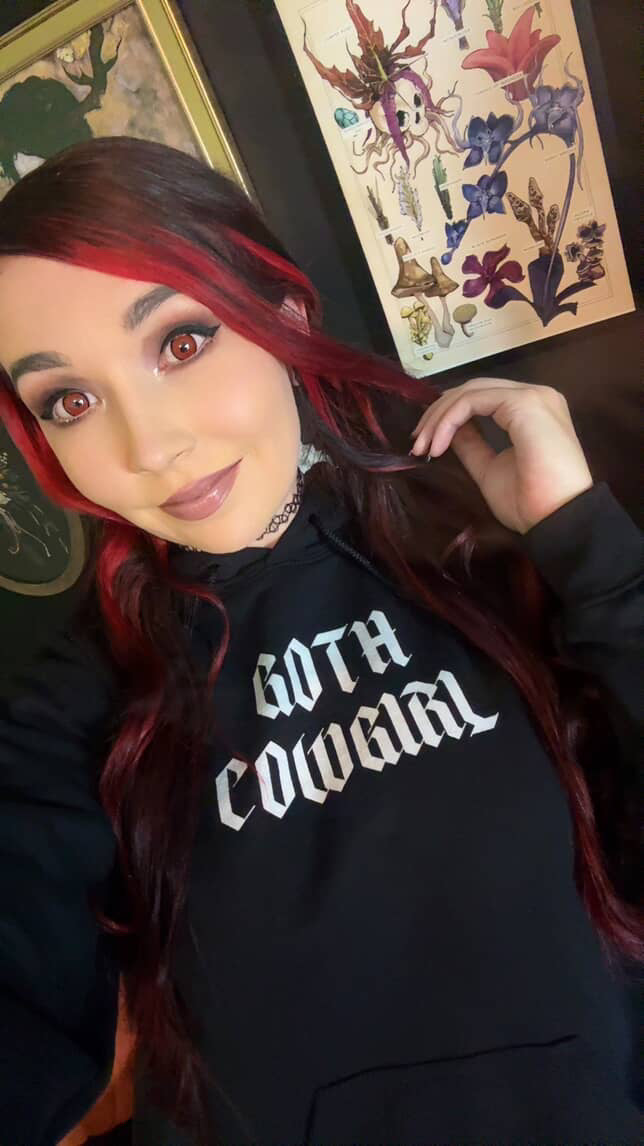 Goth Cowgirl Hoodie