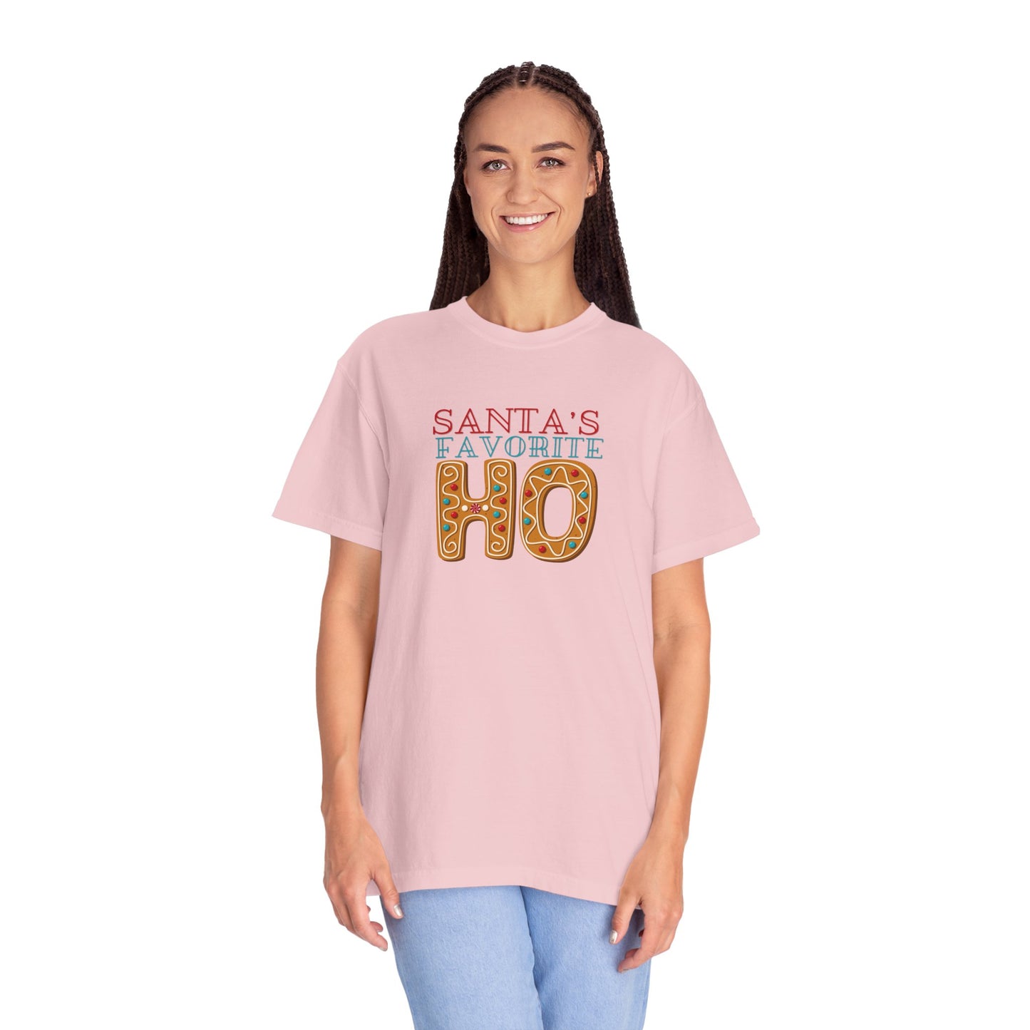 Santa's Favorite Comfort Colors Tee