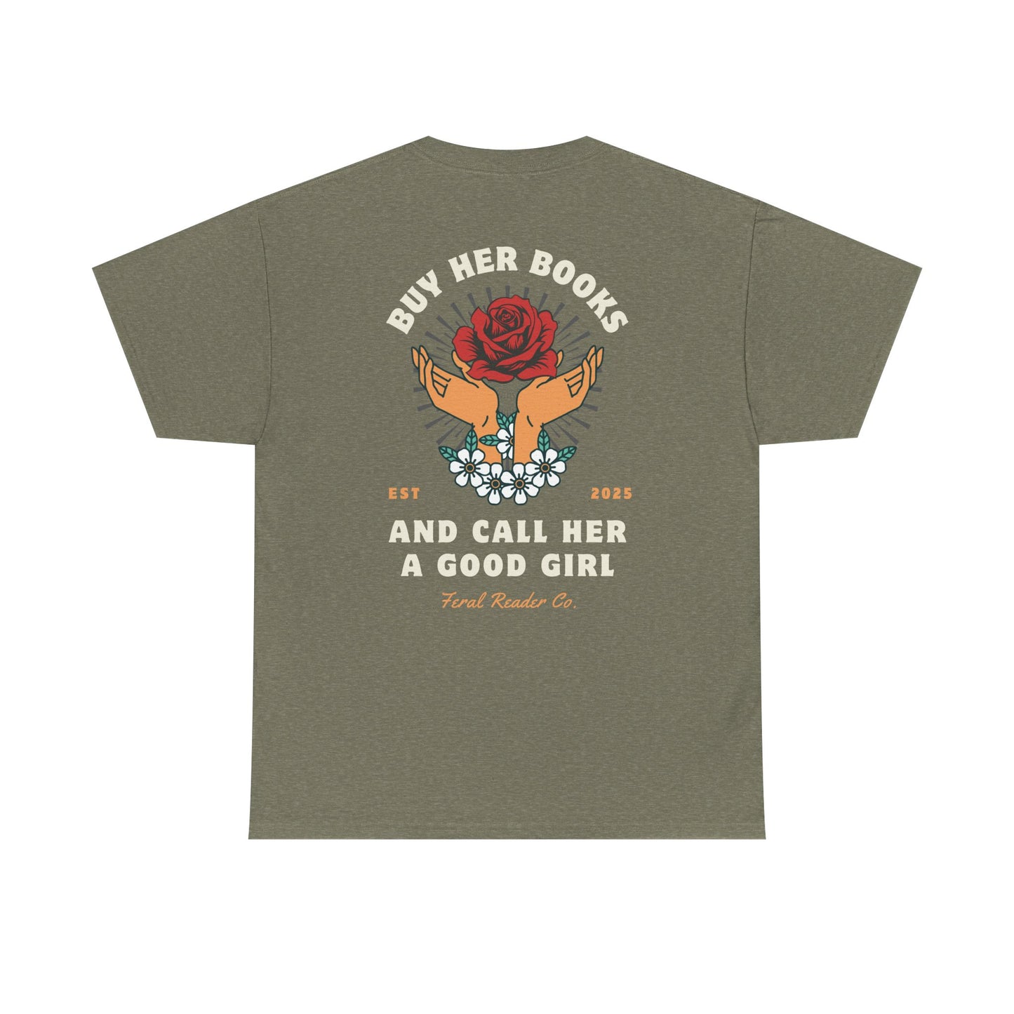 Buy Her Books Tee (K&I)