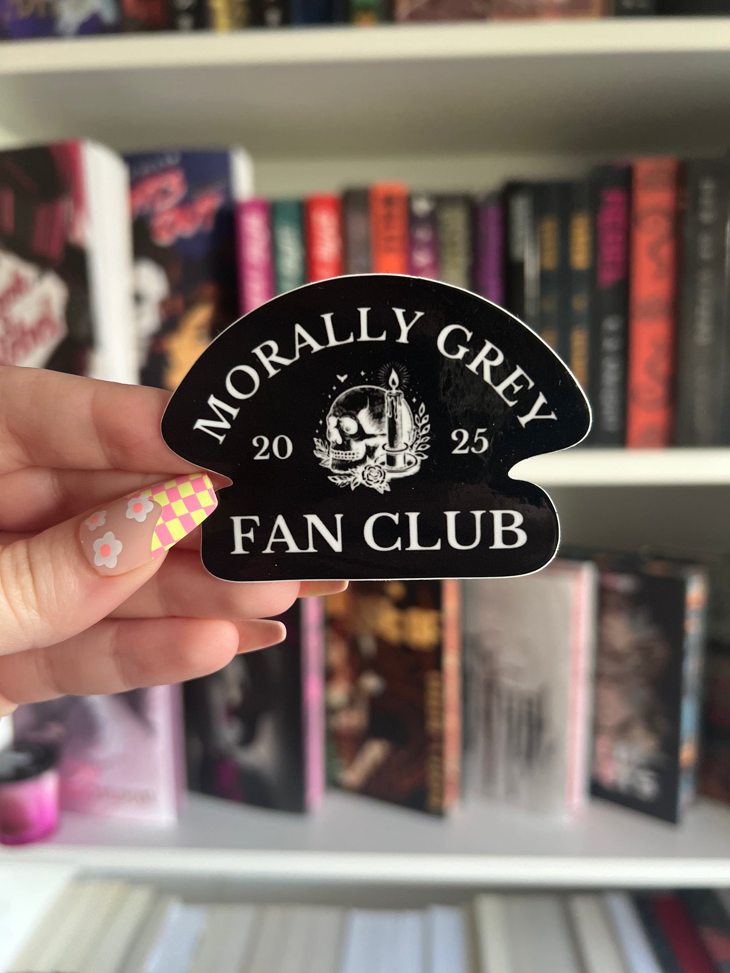 Morally Grey Sticker