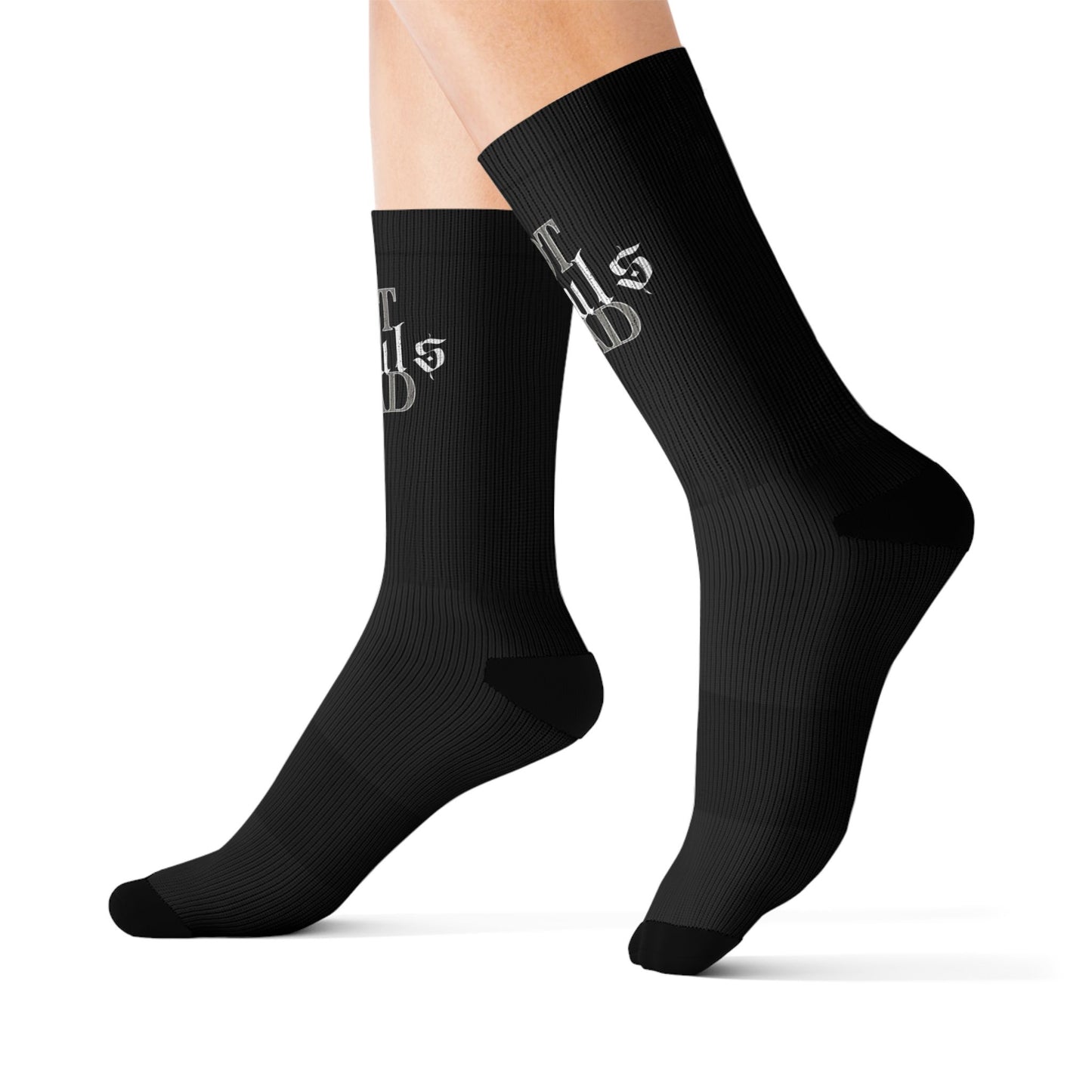 Hot Ghouls Read Socks