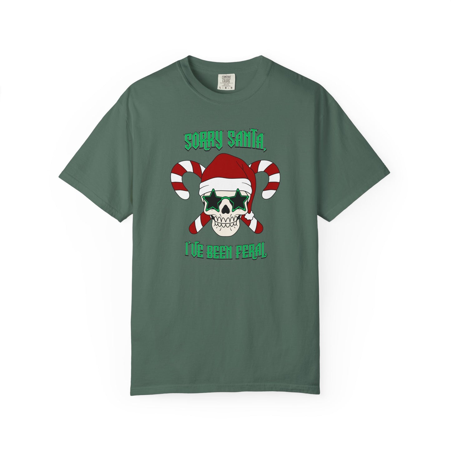 Sorry Santa Comfort Colors Tee