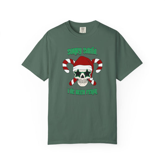 Sorry Santa Comfort Colors Tee