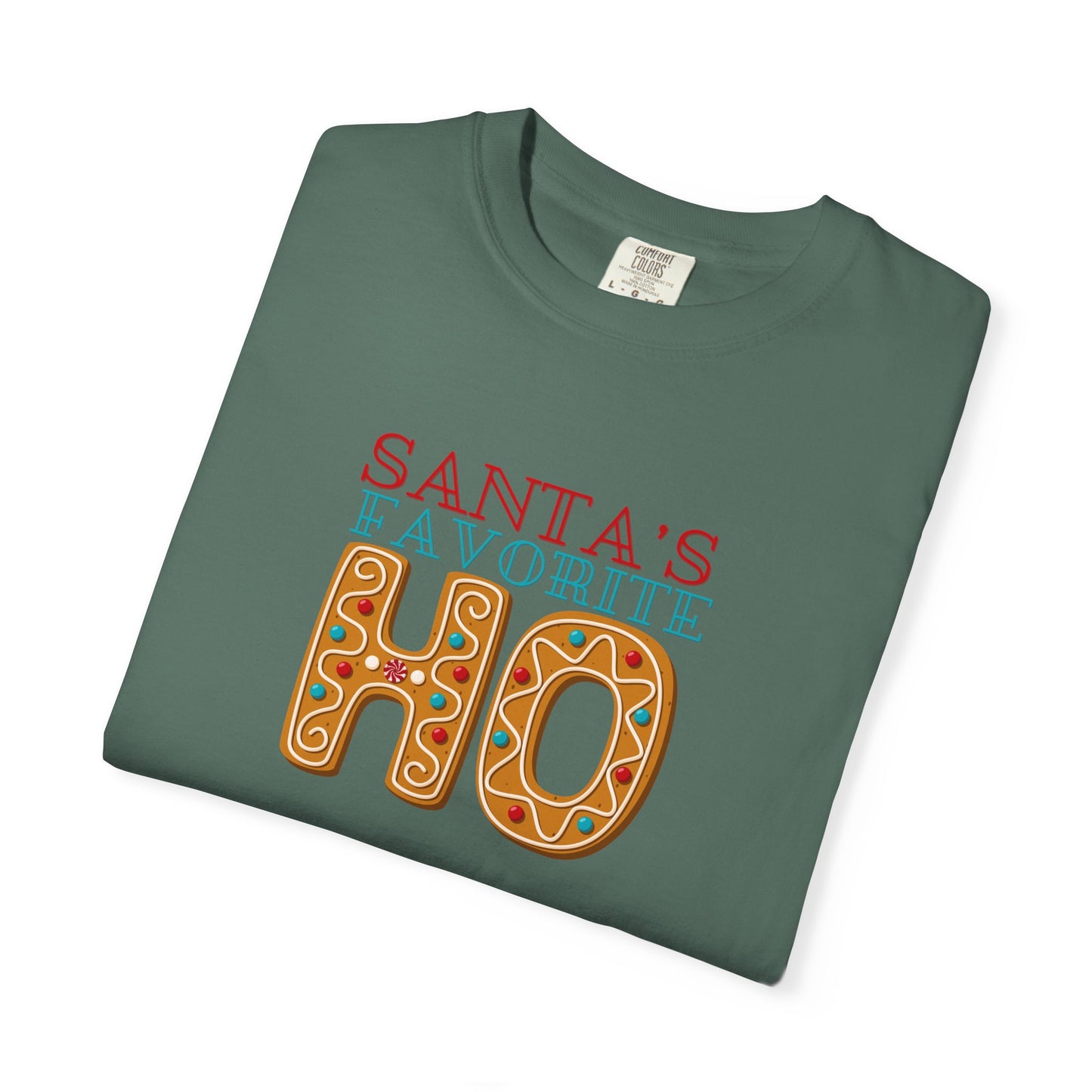 Santa's Favorite Comfort Colors Tee