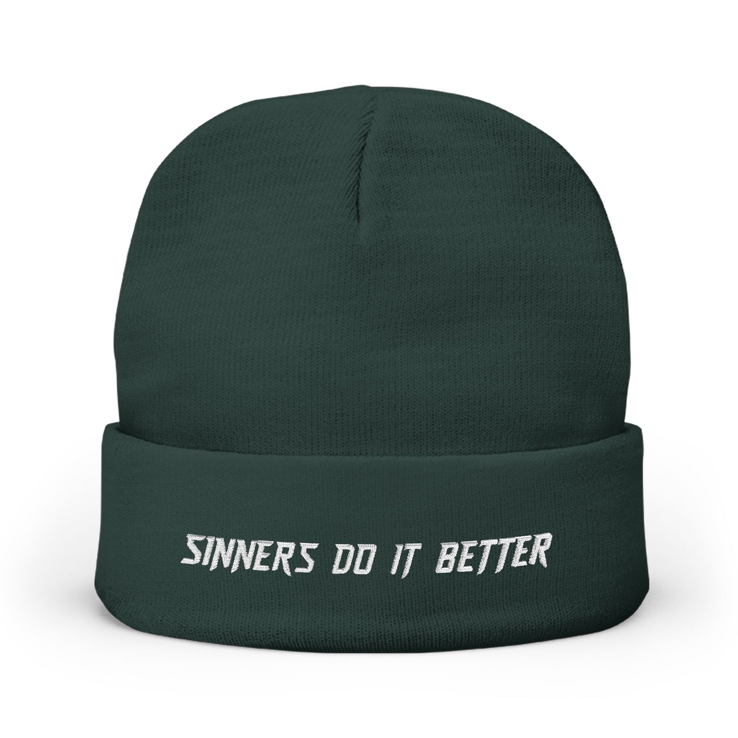 Sinners Do It Better Beanie (Embroidery)