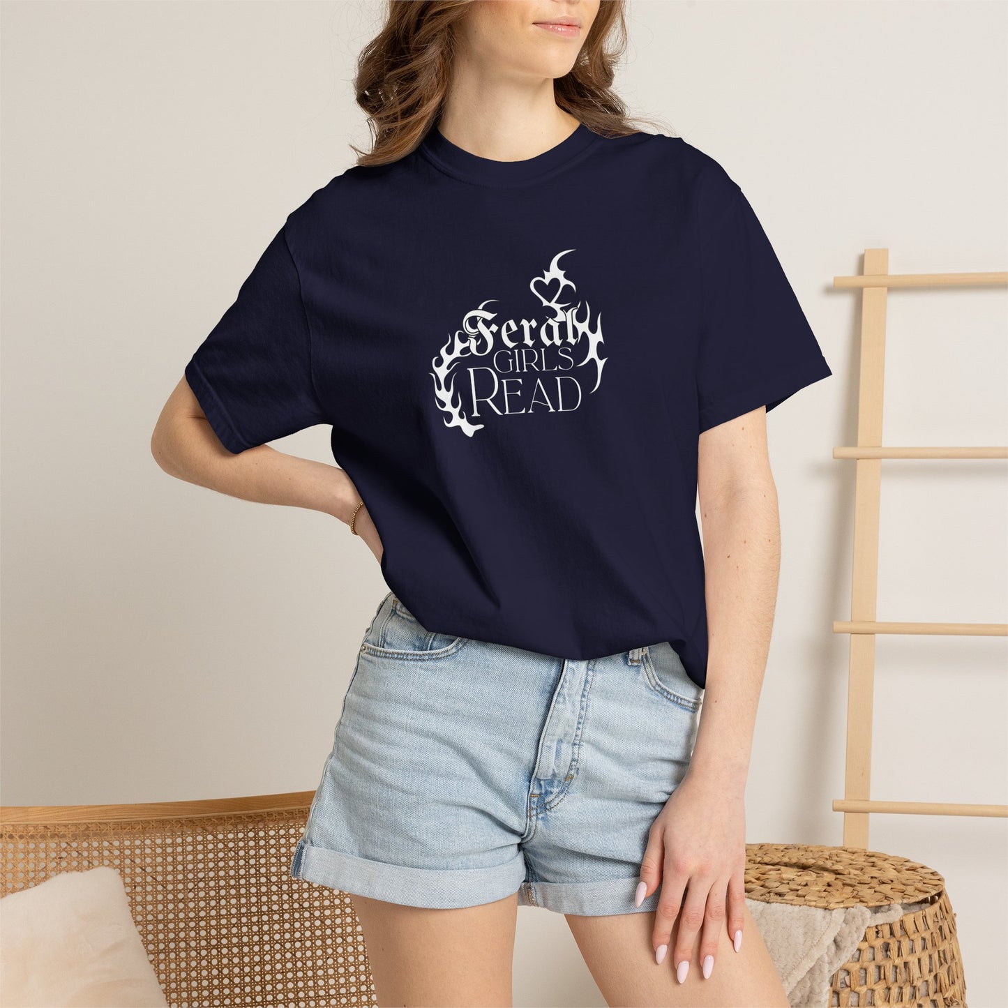 Feral Girls Read Tee