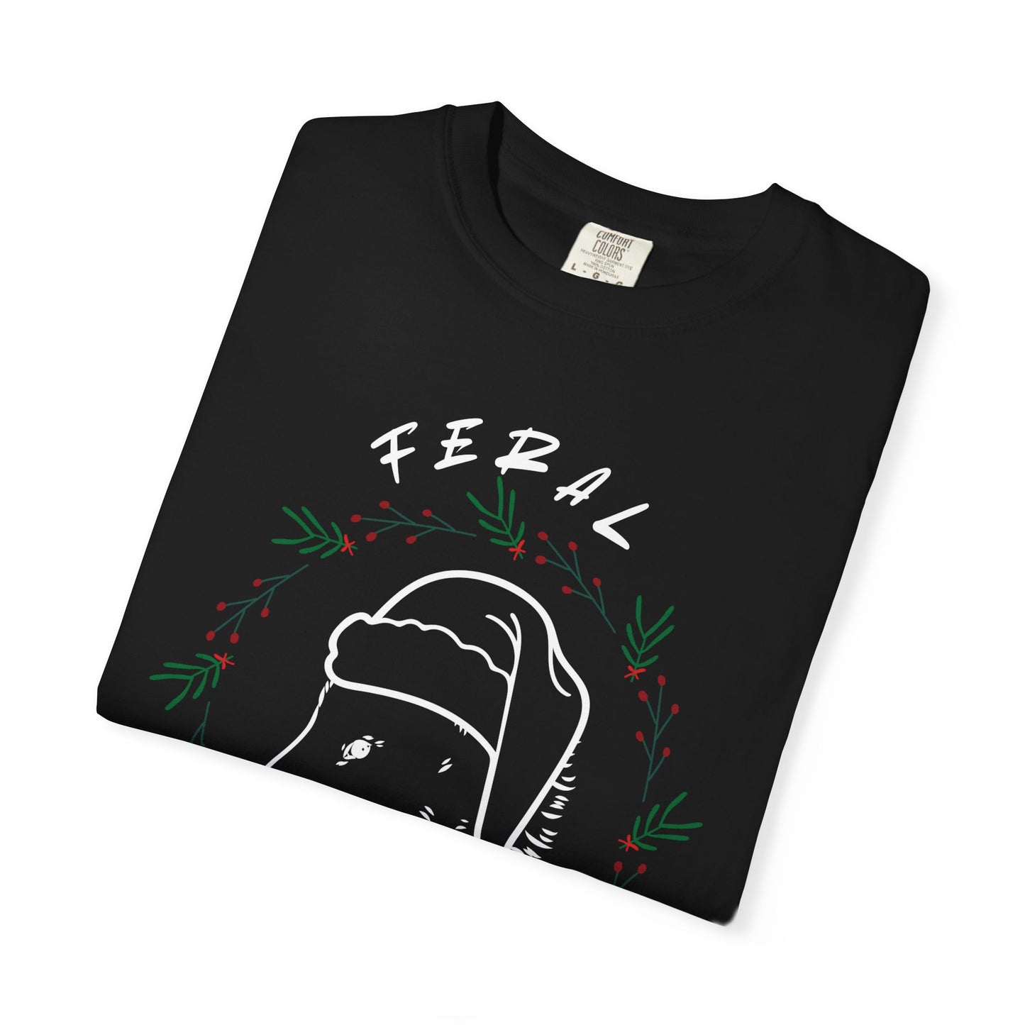 Feral but Festive Comfort Colors Tee