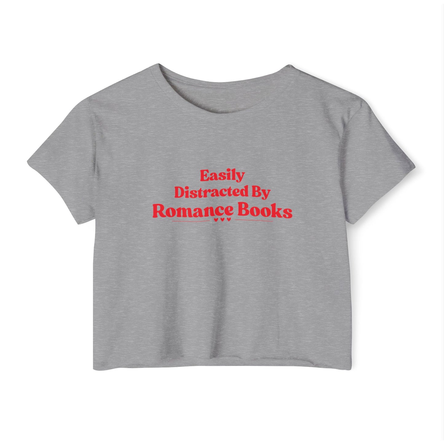 Distracted by Romance Crop Top