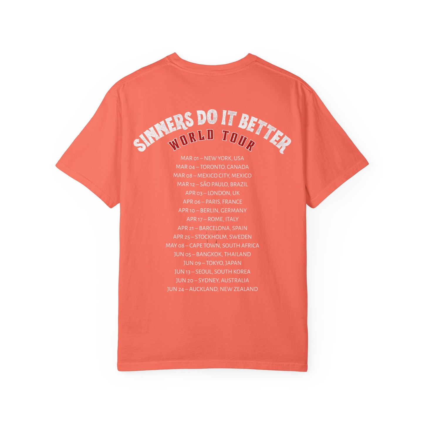 Sinners Do It Better Tour Comfort Colors Tee
