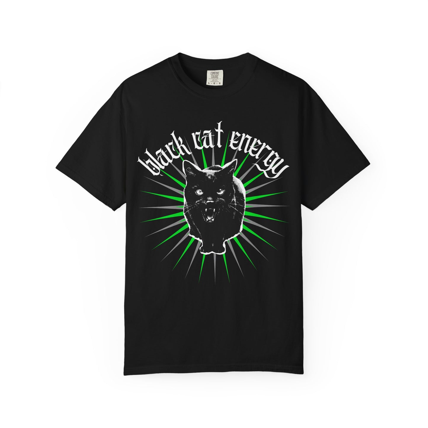 Black Cat Energy Tee