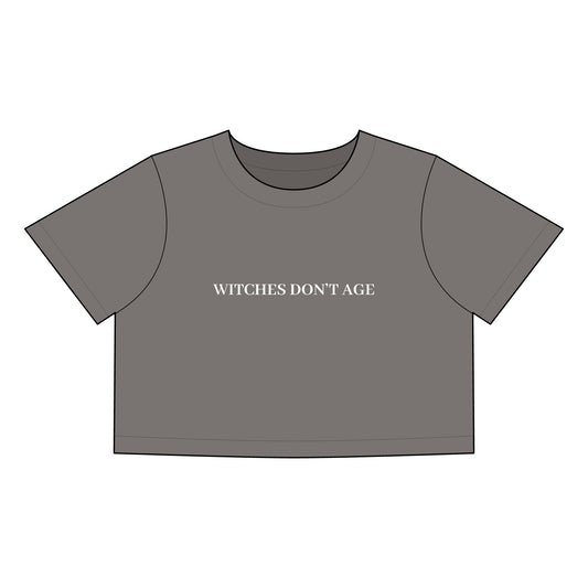 Witches Don't Age Heavy Faded Crop