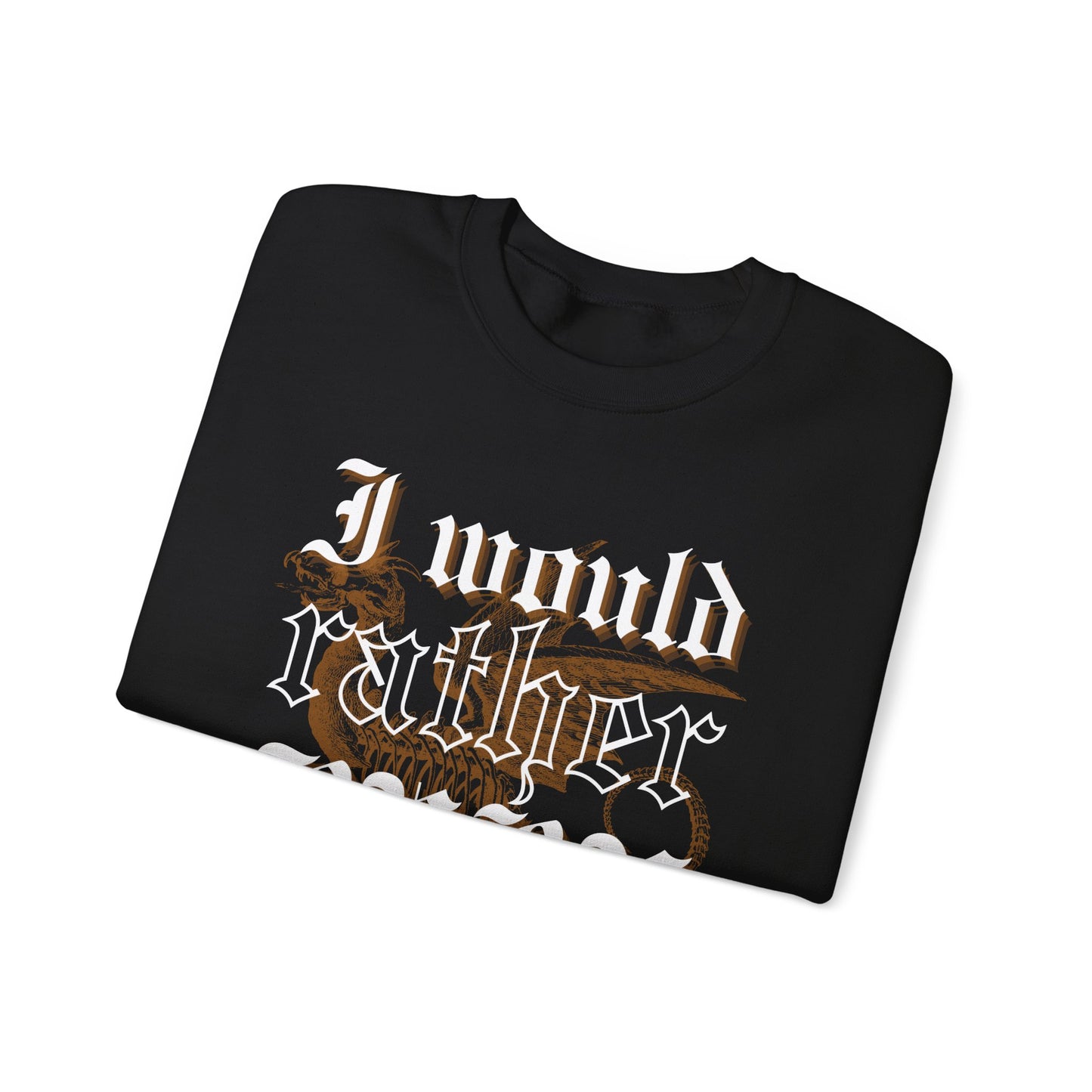 Rather Burn Crewneck