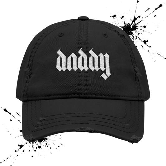 Daddy Distressed Hat (Embroidered)