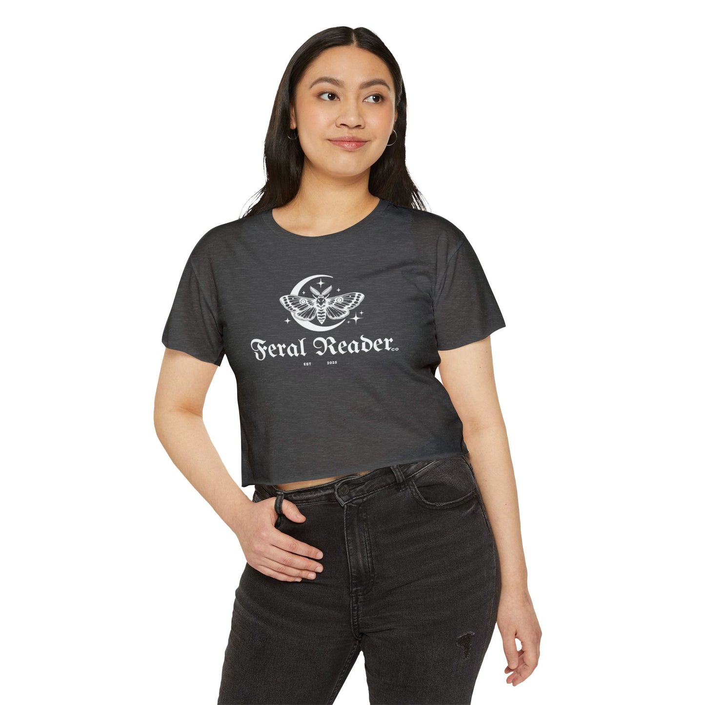 Feral Reader Crop Top