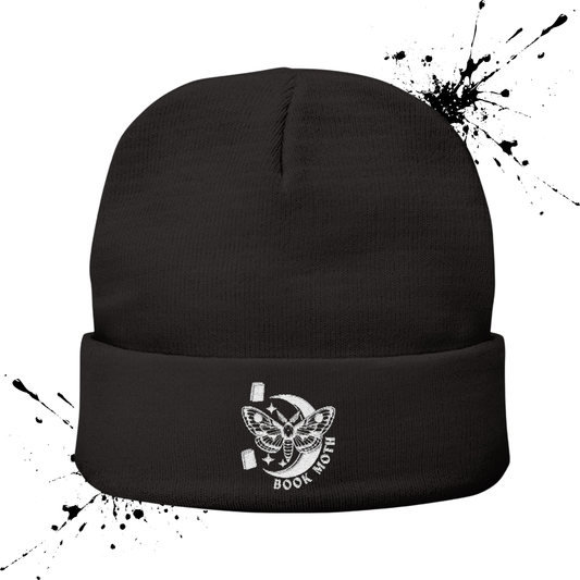 Book Moth Beanie (Embroidered)