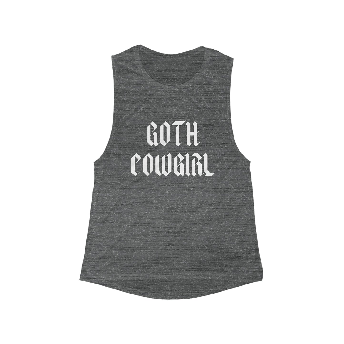 Goth Cowgirl Muscle Tank