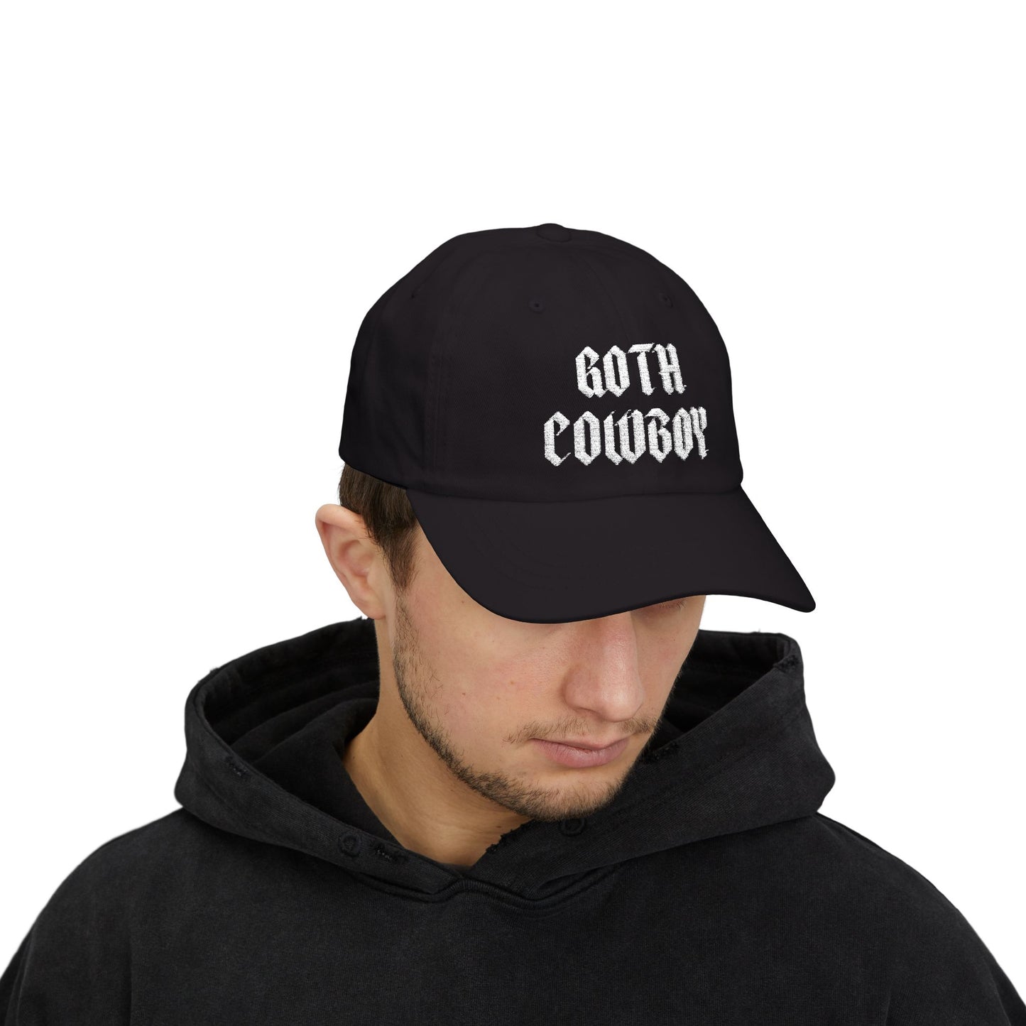 Goth Cowboy Hat (Embroidery)
