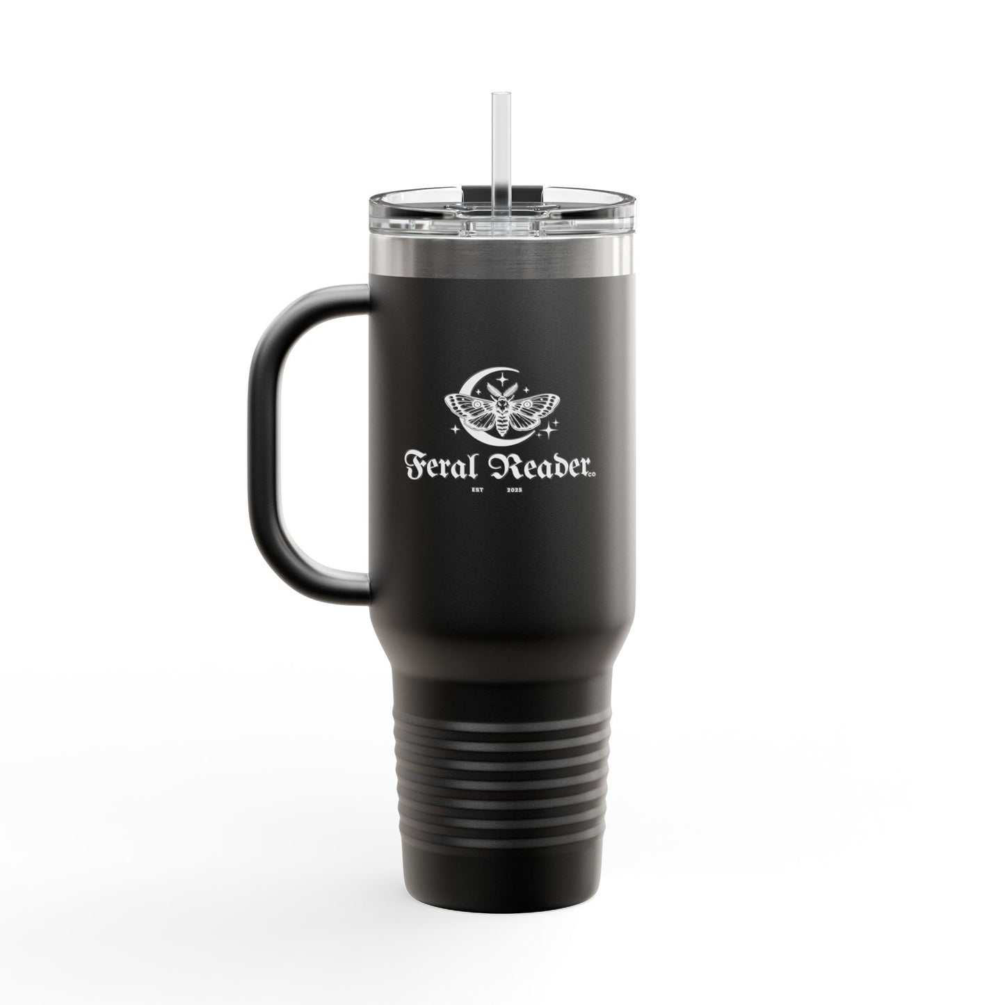 Feral Reader Insulated Mug, 40oz