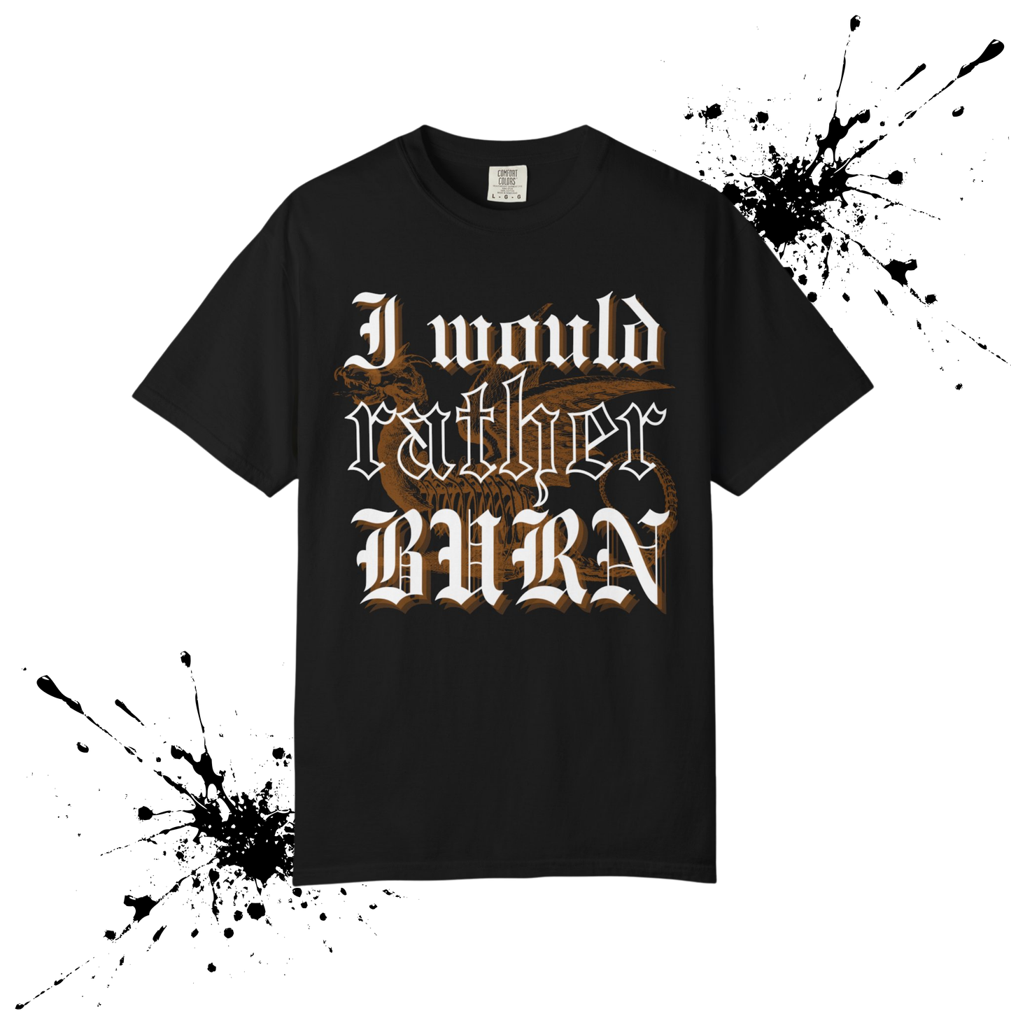 Rather Burn Tee