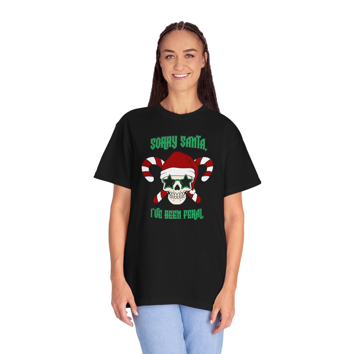 Sorry Santa Comfort Colors Tee