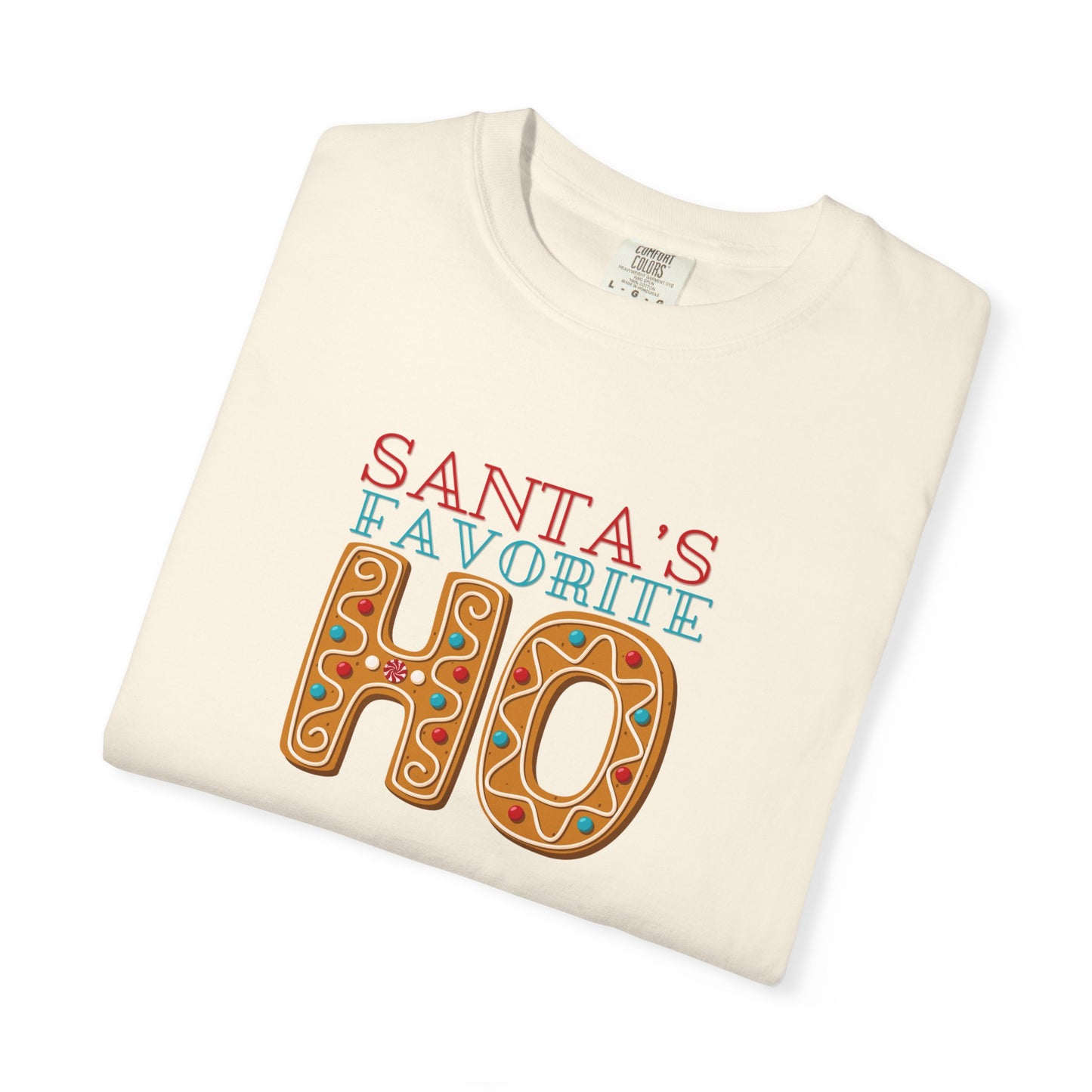 Santa's Favorite Comfort Colors Tee