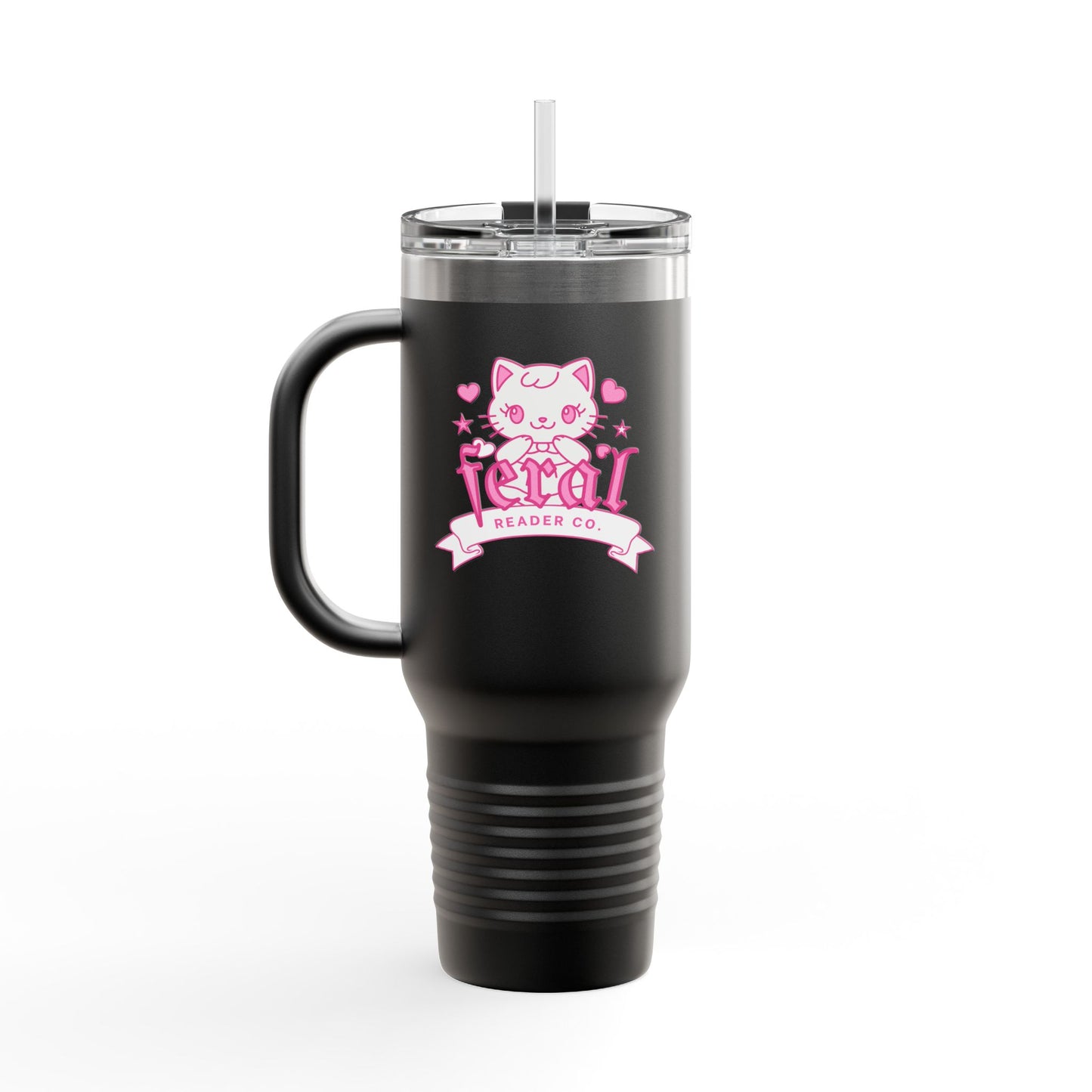 Feral Kitty Insulated Mug, 40oz