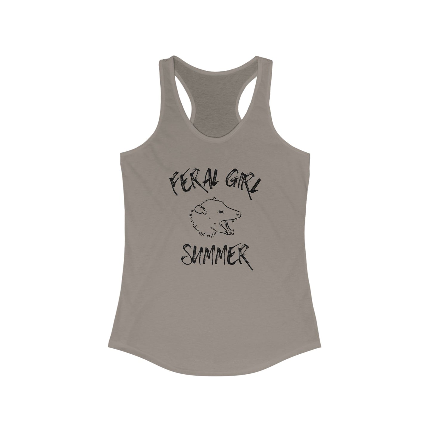 Feral Girl Summer Racerback Tank