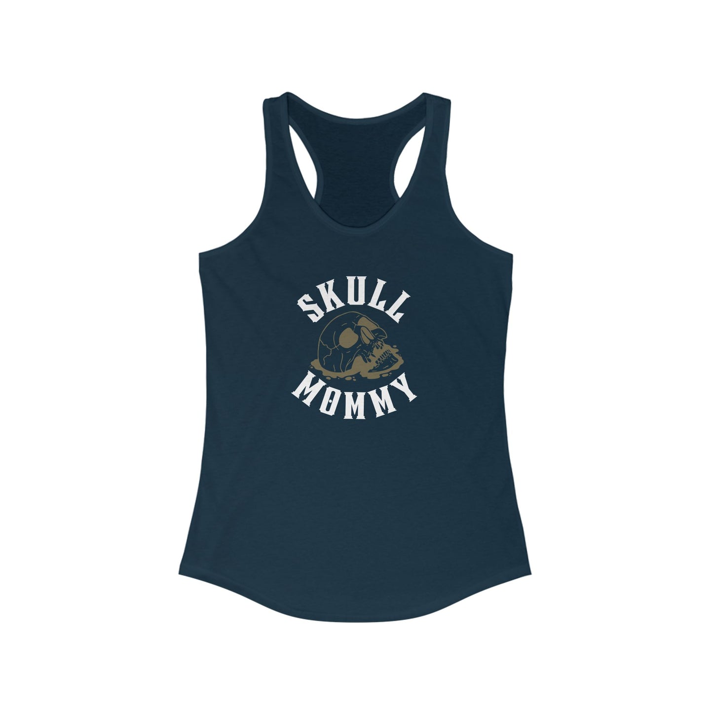 Skull Mommy Racerback Tank
