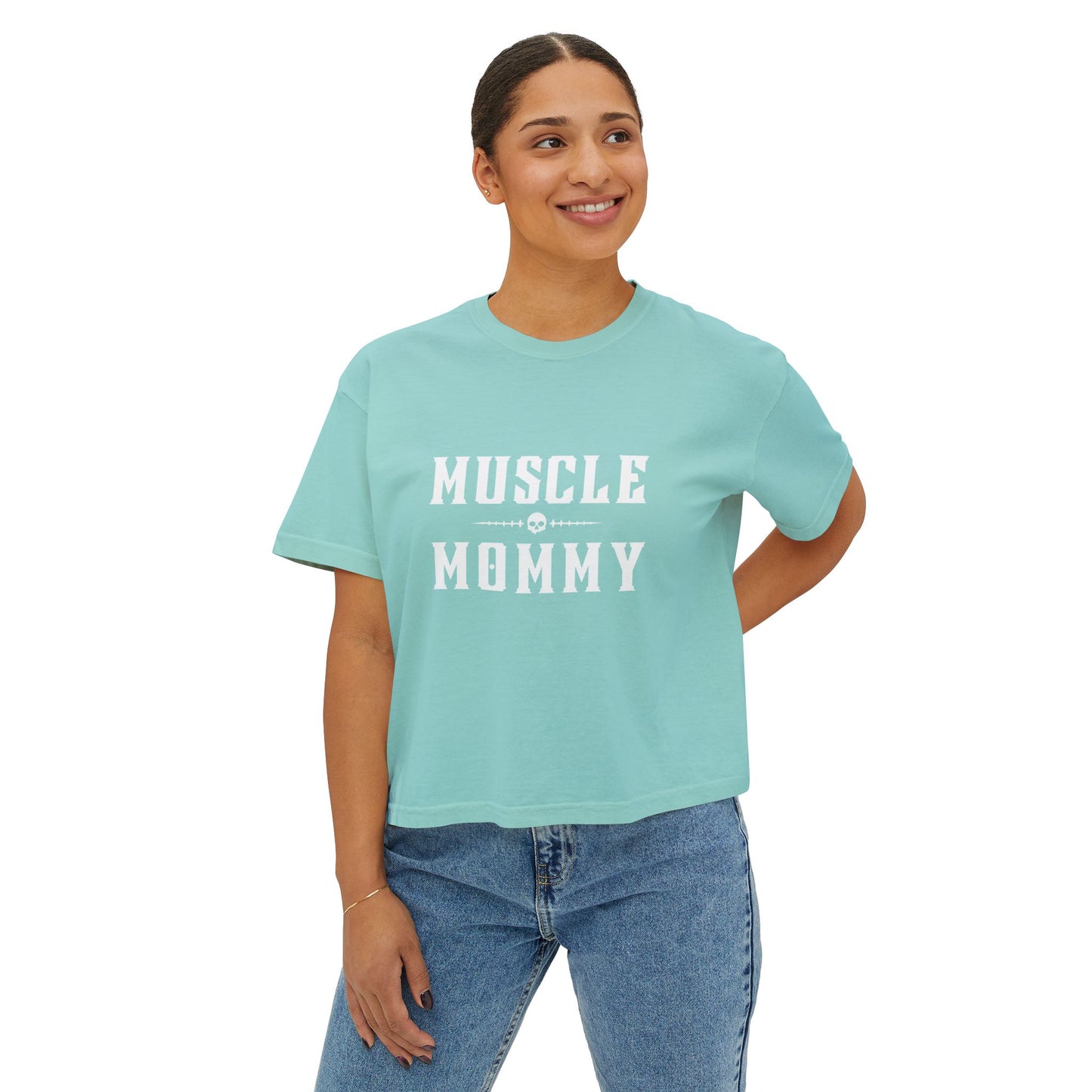 Muscle Mommy Boxy Tee