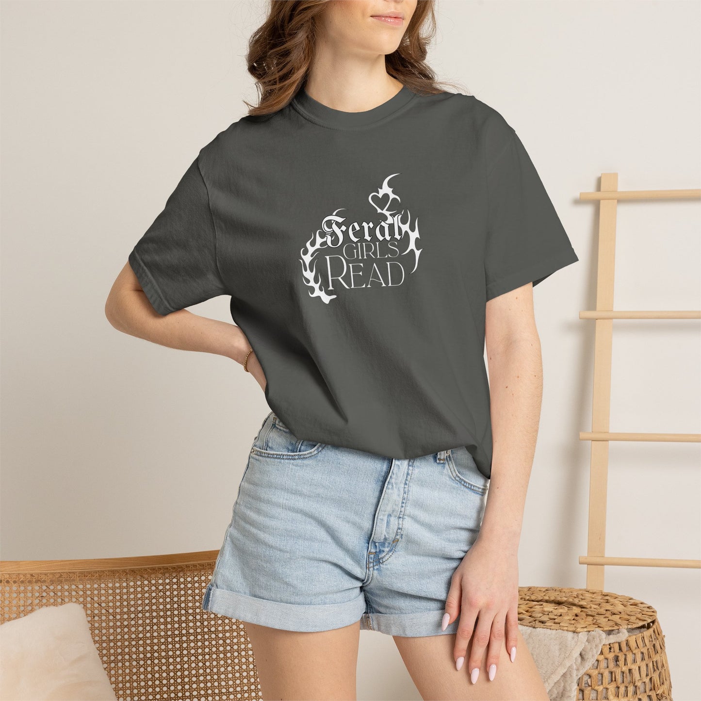 Feral Girls Read Tee