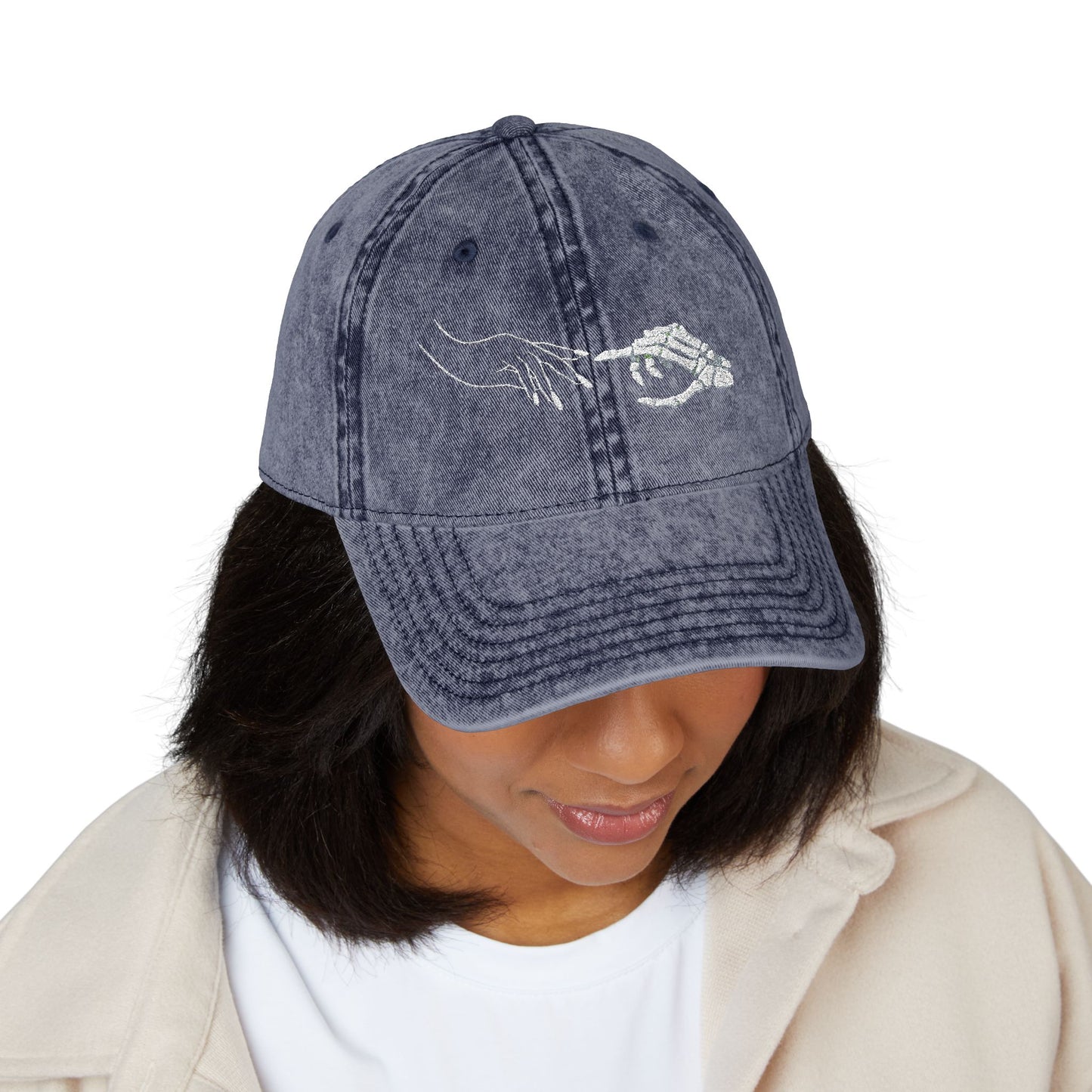 Divine Touch Vintage Hat (Embroidery)