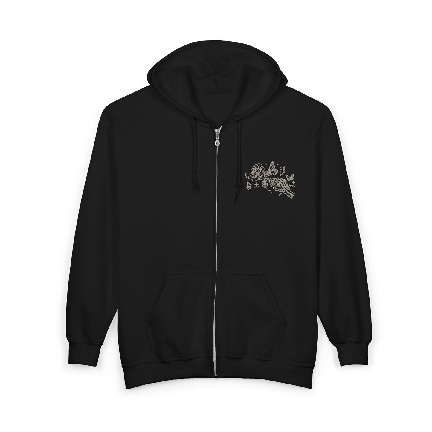 Tattoos are Permanent Full Zip Hoodie (REPS ONLY)