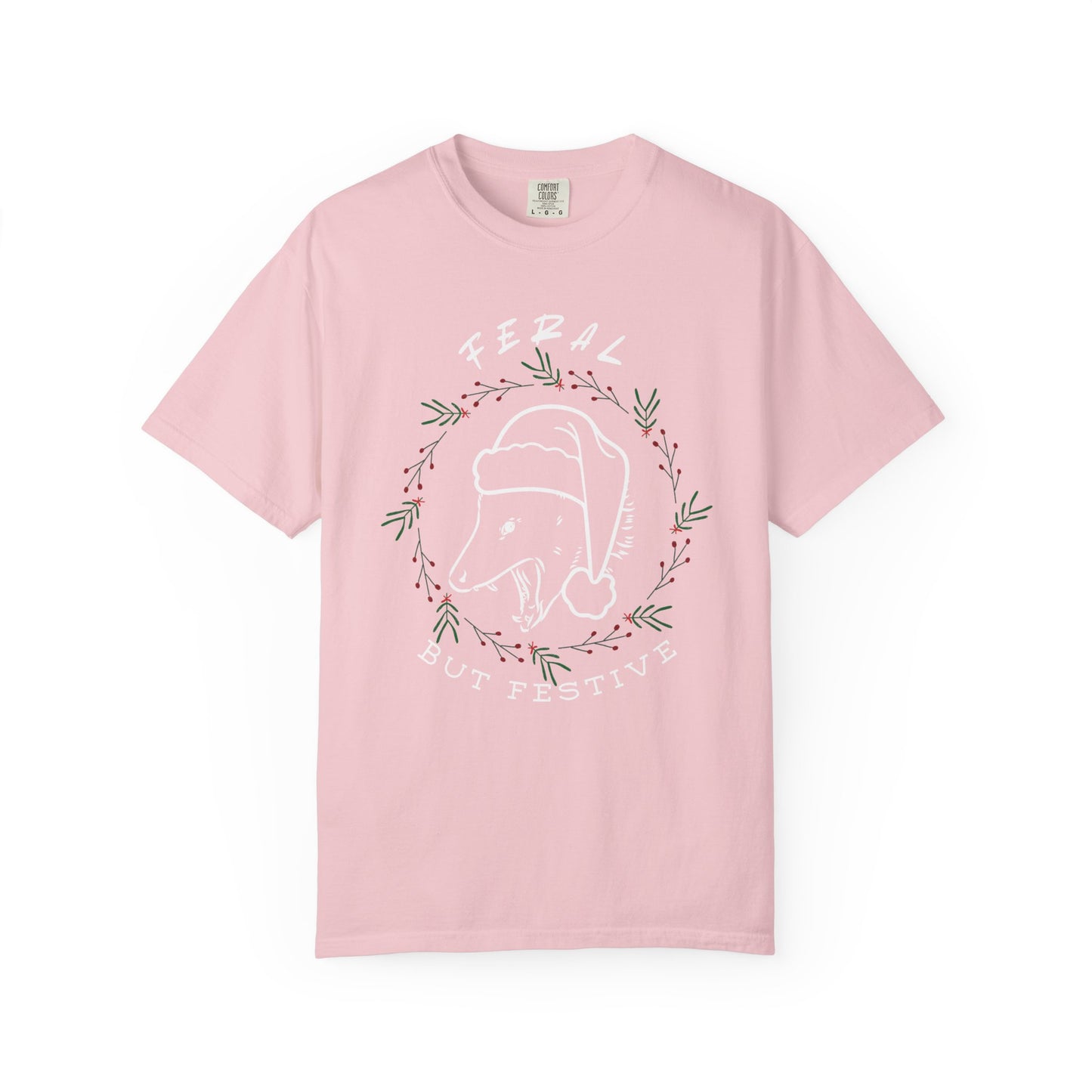 Feral but Festive Comfort Colors Tee