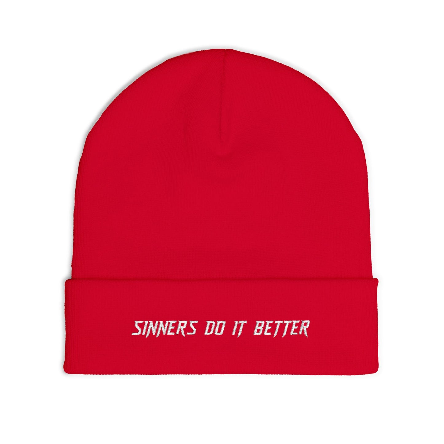 Sinners Do It Better Beanie (Embroidery)
