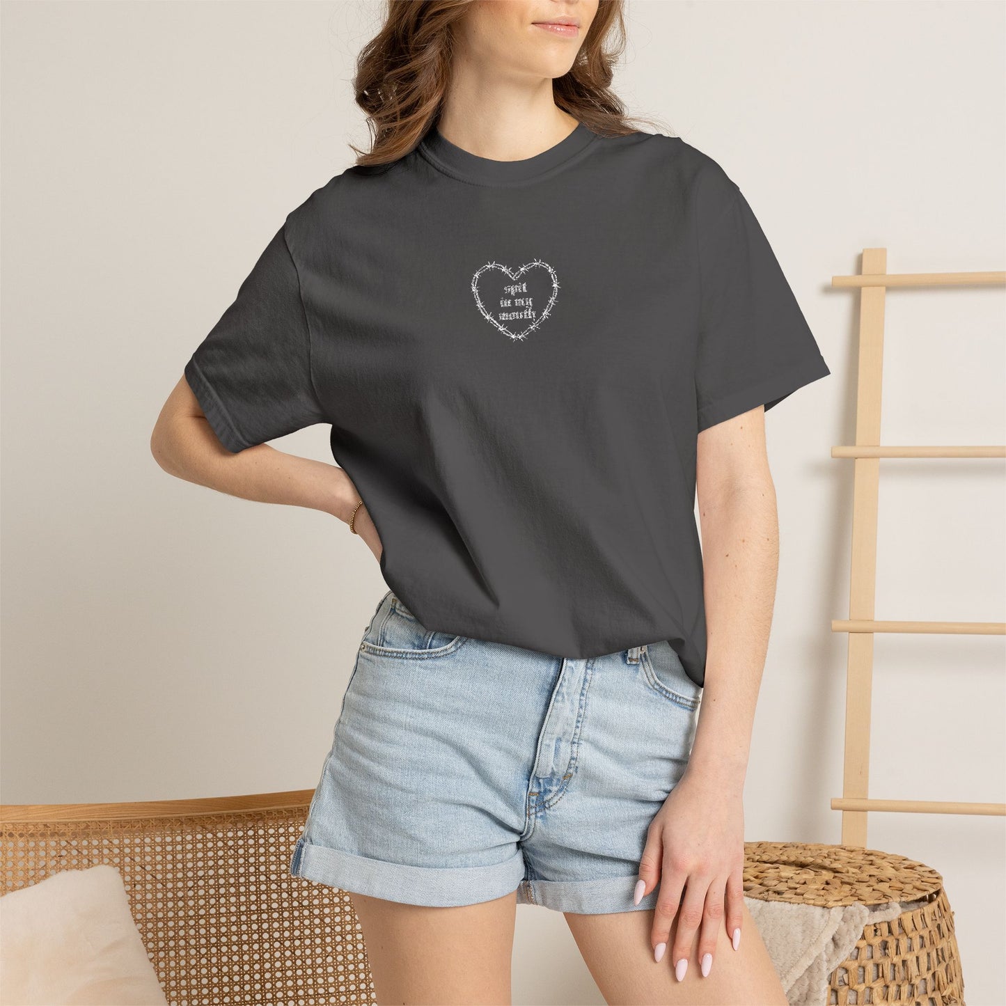 Spit In My Mouth Tee (Embroidered)