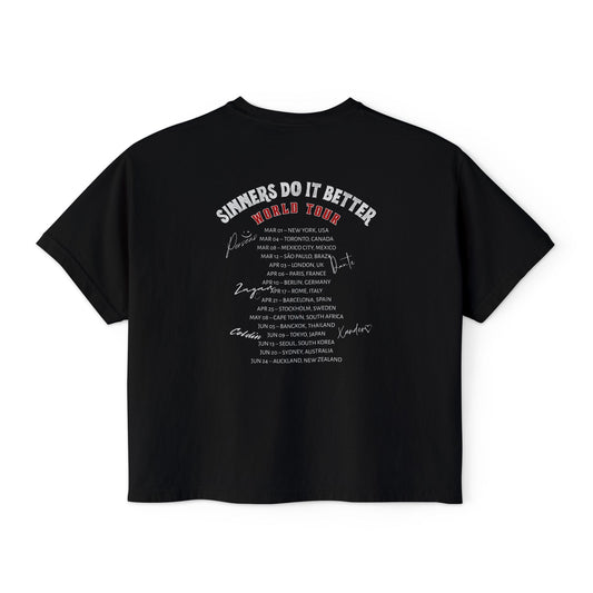 Sinners Do It Better Signature Boxy Tee