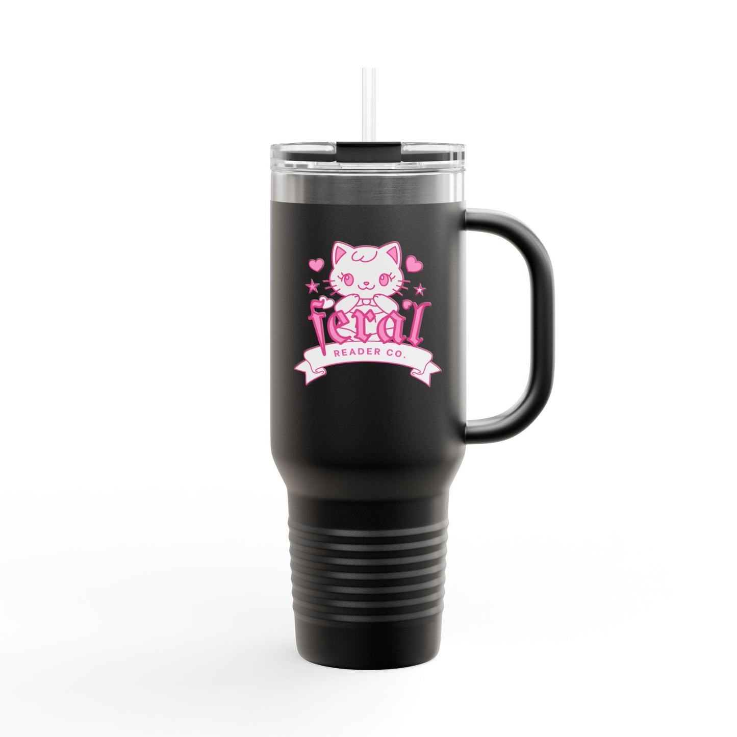 Feral Kitty Insulated Mug, 40oz
