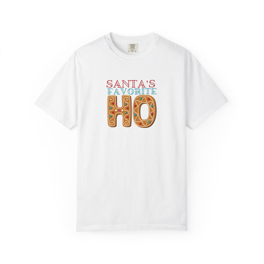 Santa's Favorite Comfort Colors Tee