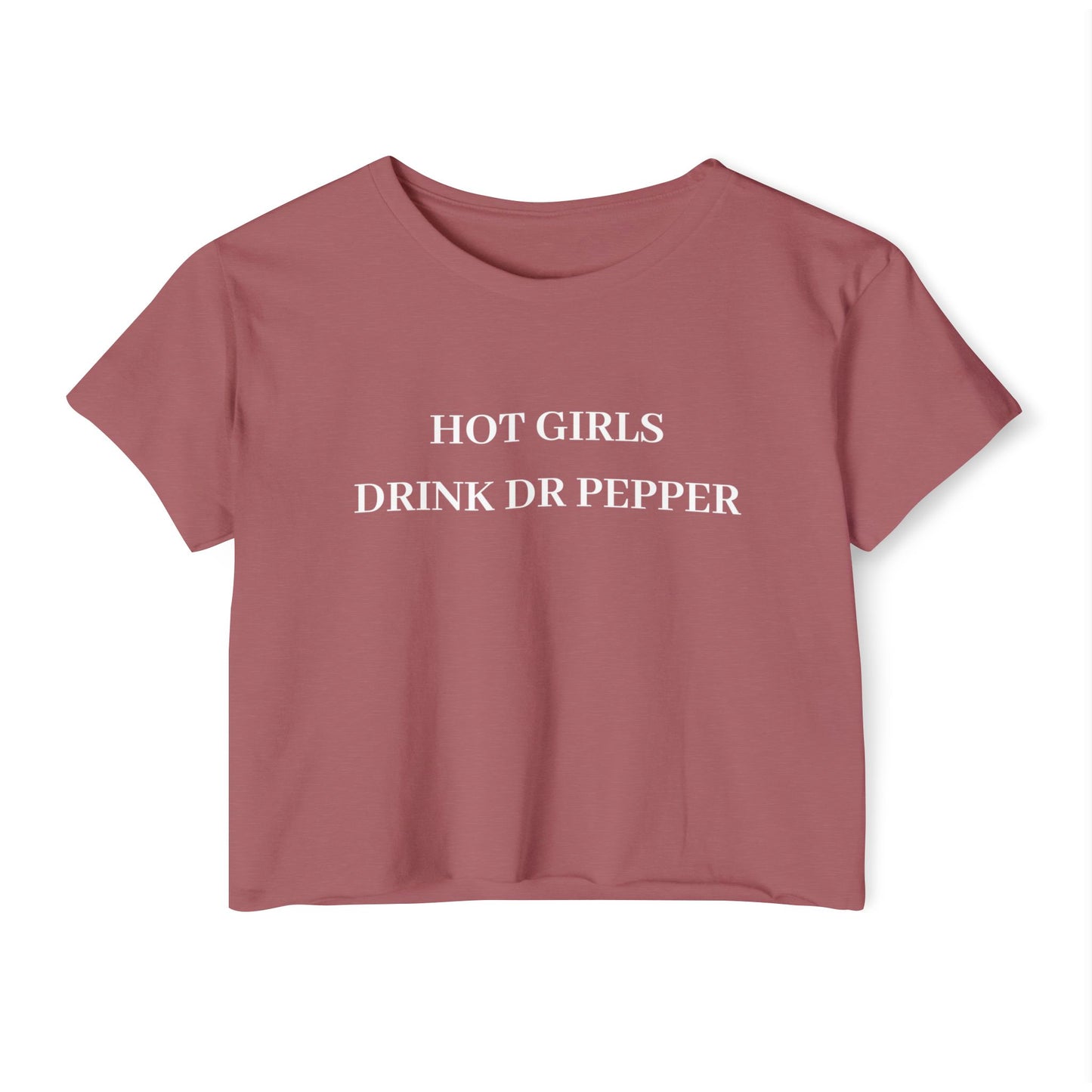 Hot Girls Drink Dr Pepper Crop
