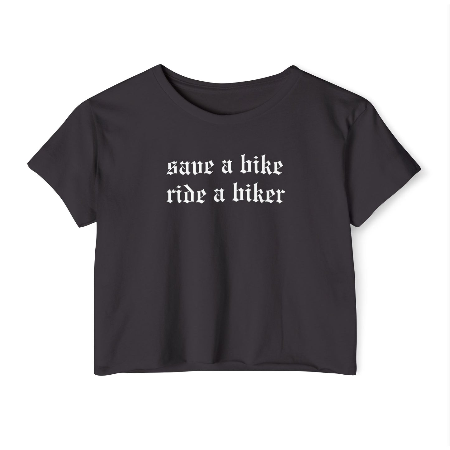 Save a Bike Crop Top