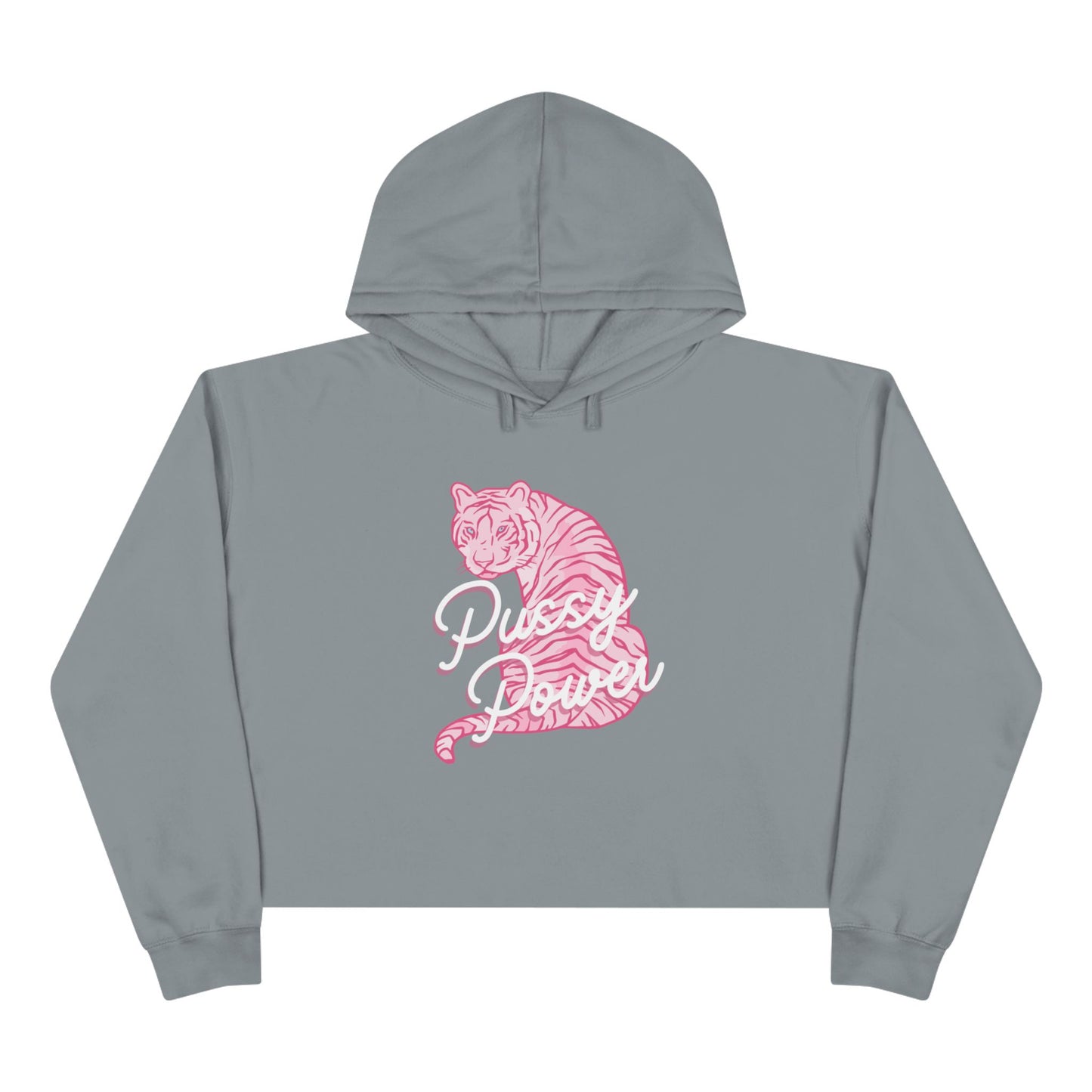 Pussy Power Crop Hoodie
