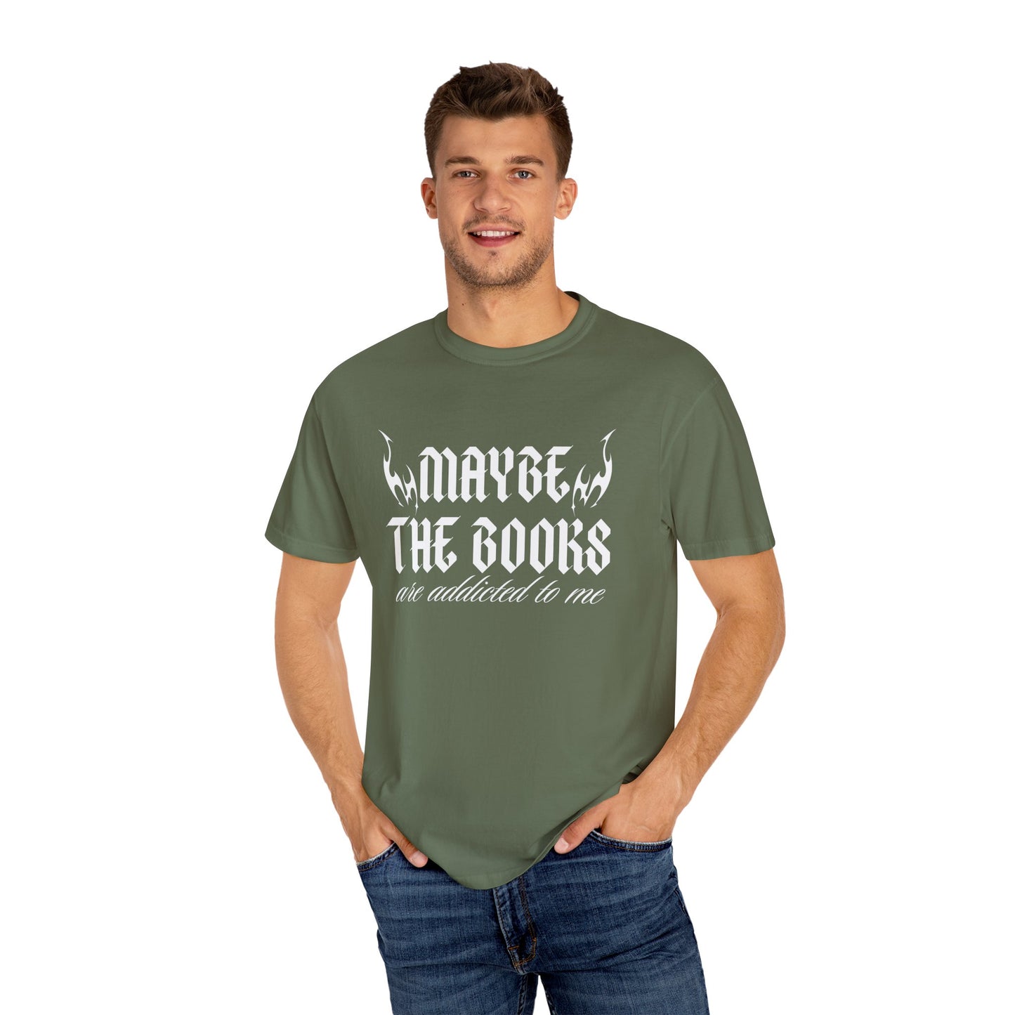 Maybe it's the Books Comfort Colors Tee