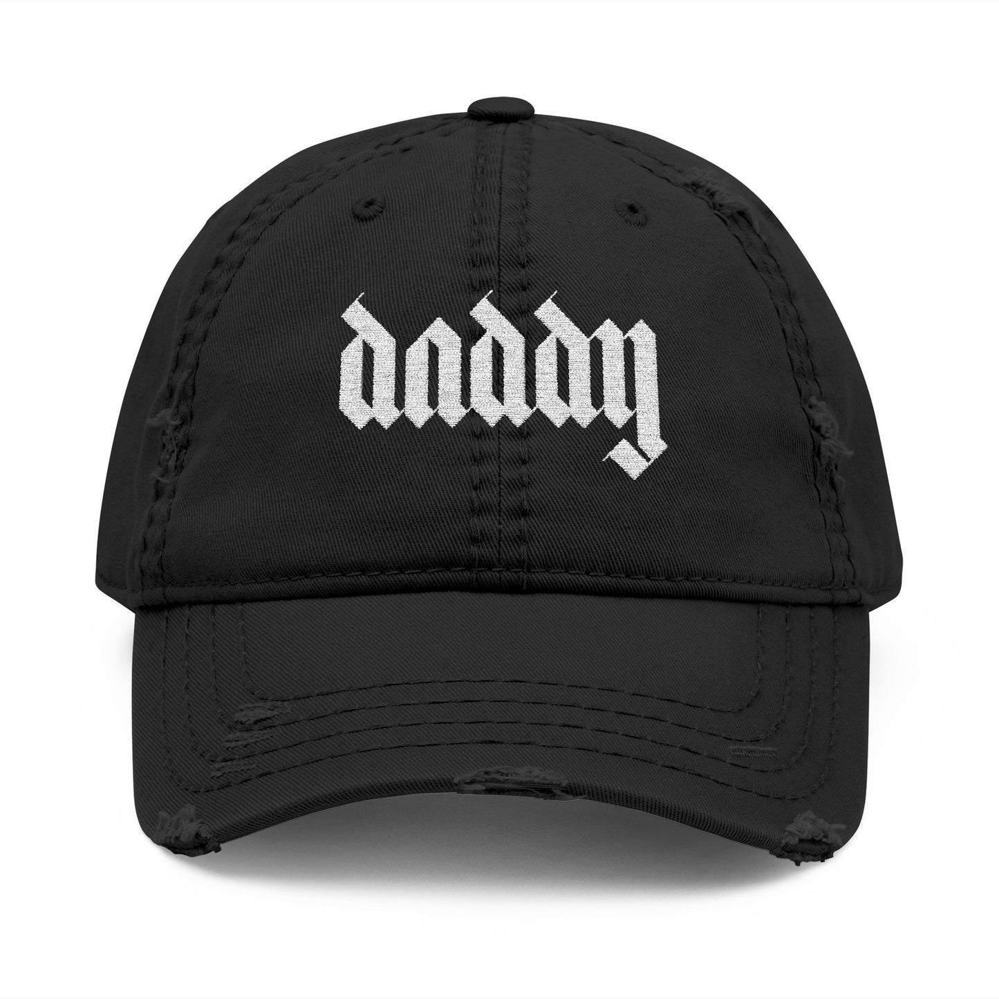 Daddy Distressed Hat (Embroidery)