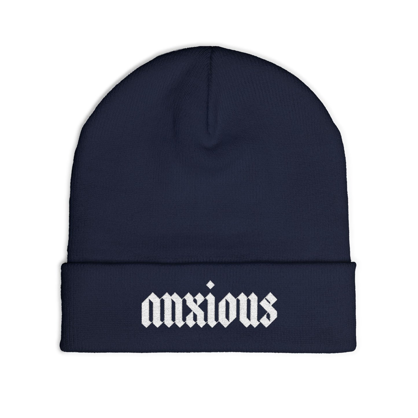 Anxious Beanie (Embroidery)
