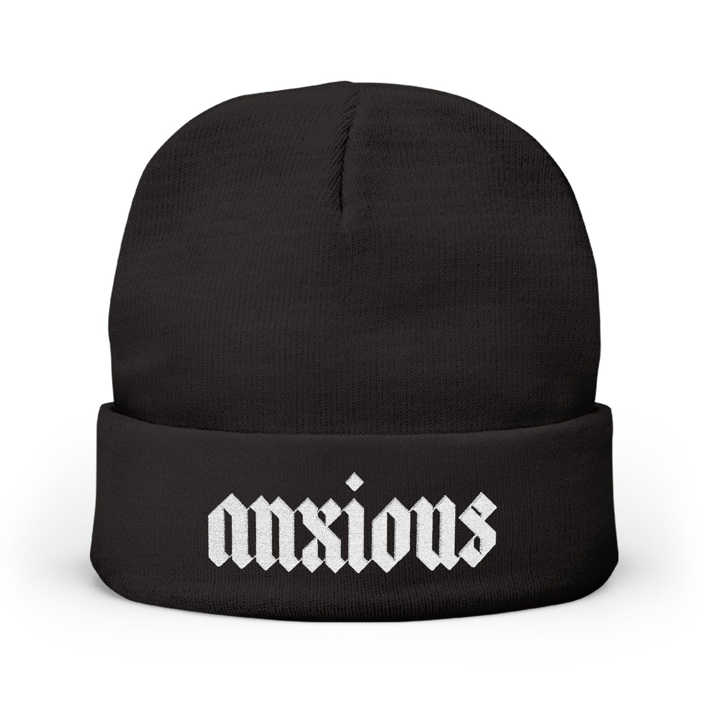 Anxious Beanie (Embroidery)