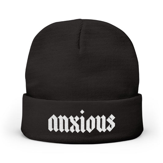 Anxious Beanie (Embroidery)