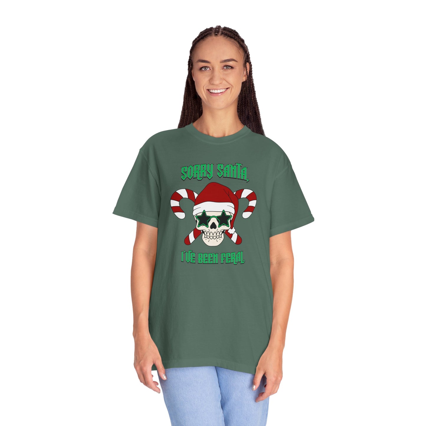 Sorry Santa Comfort Colors Tee